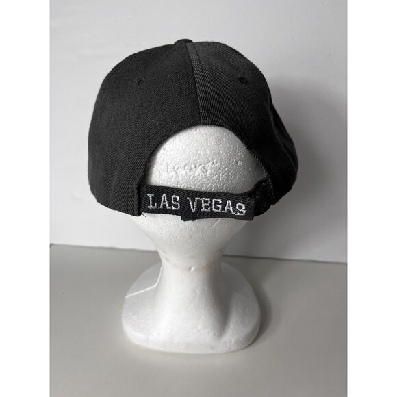 Las Vegas Baseball Cap Gray & White Adjustable Hat - Picture 3 of 7